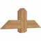 Ekena Millwork Eugene Smooth Timber Gable Bracket, Western Red Cedar, 36"W x 13"H x 3 1/2"D x 5 1/2"F, 9/12 Pitch GBW036X13X0406EUG00SWR - alternate 2